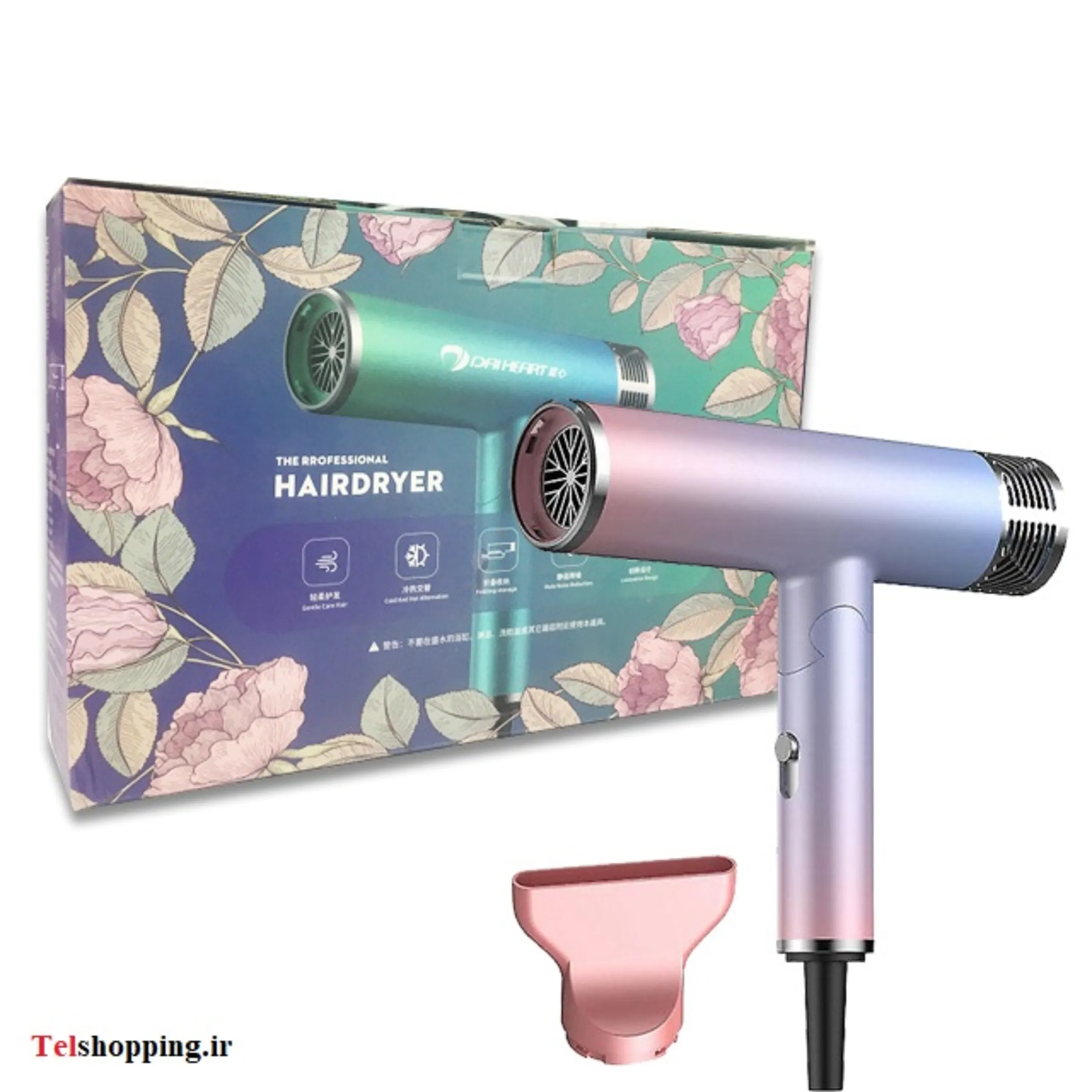 سشوار تاشو مسافرتی دای هرت DAI HEART مدل GB17625